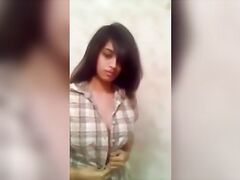 Tamil Nymphos Undresses In Washroom